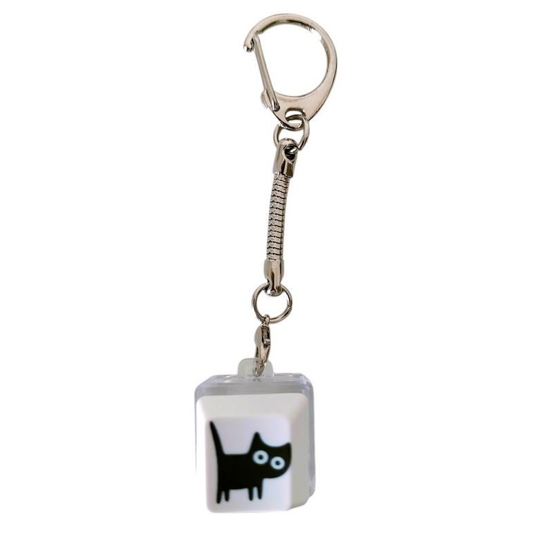 Porte-clés Bouton de clavier anti stress avec pression