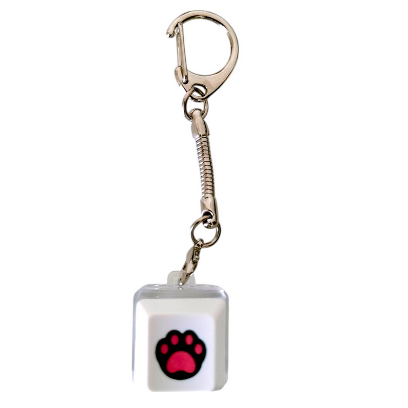 Porte-clés Bouton de clavier anti stress avec pression