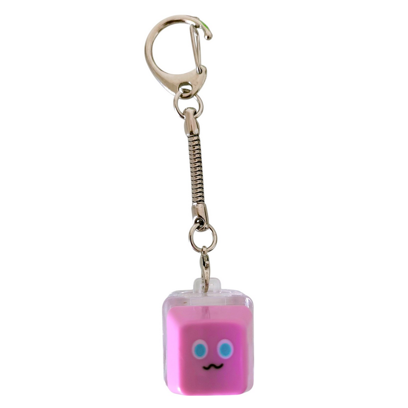 Porte-clés Bouton de clavier anti stress avec pression